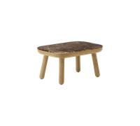 Umage Paff Side Table Low Oak/Emperador
