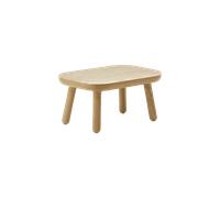 Umage Paff Side Table Low Oak/Travertine