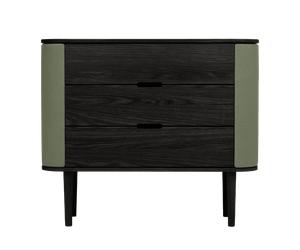 Umage Treasures Cabinet With 2 Doors Black Oak/Morning Meadows
