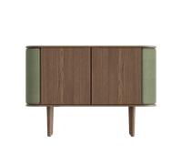 Umage Treasures Cabinet With 2 Doors Dark Oak/Morning Meadows