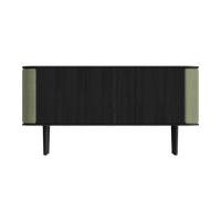 Umage Treasures Cabinet With 3 Doors Black Oak/Morning Meadows