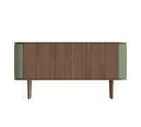 Umage Treasures Cabinet With 3 Doors Dark Oak/Morning Meadows