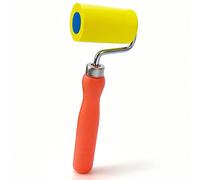 Umaki 60mm Soft Sponge Seam Roller for Vinyl Wrap Decal Car Graphics Application, Hand Pressure Roller for Wallpaper DIY Craft Vinyl with Lightweight Plastic Handle, Safely Smoothing Tool