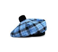 UMAM Scottish Traditional Tam o' Shatner Acrylic Wool Tammy Hat Flat Bonnet Kilt Many Tartans, Clark, One size