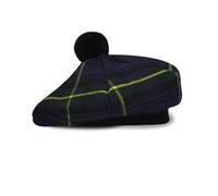 UMAM Scottish Traditional Tam o' Shatner Acrylic Wool Tammy Hat Flat Bonnet Kilt Many Tartans, Gordon 020tcp, One Size