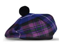 UMAM Scottish Traditional Tam o' Shatner Acrylic Wool Tammy Hat Flat Bonnet Kilt Many Tartans, Pride of Scotland 015tcp, One Size