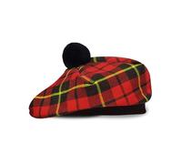 UMAM Scottish Traditional Tam o' Shatner Acrylic Wool Tammy Hat Flat Bonnet Kilt Many Tartans, Wallace 011tcp, One size