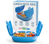 Umami Kids Lunch with Cutlery, Leak-Proof, Durable, Box 3 3 9, (Blue)