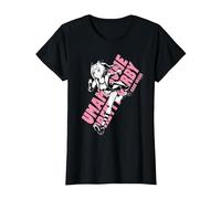 Umamusume: Pretty Derby Haru Urara T-Shirt, Women, Black, Large