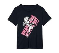Umamusume: Pretty Derby Haru Urara T-Shirt, Women's Plus, Black, 6X