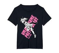 Umamusume: Pretty Derby INES Fujin T-Shirt, Women's Plus, Black, 1X