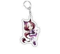 Umamusume Pretty Derby Keychain - Uma Pretty Derby Keychain, White, S