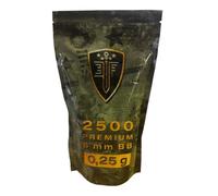Umarex Elite Force Airsoft Plastic BBs 0.25g Zip Bag 2500 -