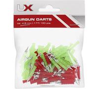 Umarex UX Airgun Air Rifle Darts 4.5 mm .177 Red Green Mix 100pc Target Practice