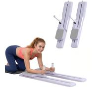 UMAY 5-in-1 Split Pilates Board, Multifunctional Abdominal Trainer for Home | Split-board design with sliding tracks, EVA pads and rep counter for quiet home core, arm, hip and pelvic-floor workouts.