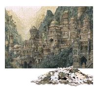 Umayyad Mosque 1000 Pieces Wooden Jigsaw Puzzle for Adults Fun Education Game Decoration Stress Relief Toy Intellectual Game Relaxation And Intelligence 1000pcs (75x50cm)