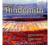 UMBERTO F... ALEAN - PAUL HINDEMITH COMPLETE MUSIC FOR CELLO AND PIAN - P4z