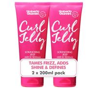 Umberto Giannini Curl Jelly Scrunching Jelly, Vegan & Cruelty Free Frizz Styling Curl Control Hair Gel for Curly or Wavy Hair (Curl Jelly 2 Pack)