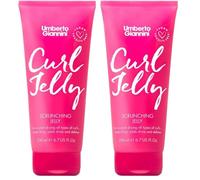 Umberto Giannini Curl Scrunching Jelly - Curl Defining gel for all curl types, waves, curls and coils for defined, shiny curls (Pack of 2)
