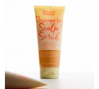 Umberto Giannini Strong Curls Rosemary Oil Strengthening Scalp Scrub - Biotin & Walnut Shell Exfoliating Pre-Shampoo Treatment for Hair Growth, Vegan & Cruelty Free for Waves, Curls & Coils