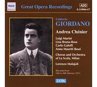 Umberto Giordano - Andrea Chenier Opera In Four Acts - CD - N3z