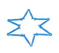 Umbilical Cord Clamp, Umbilical Cord Clips Lengthened 100Pcs Stop Bleeding PVC for Cattle for Horse