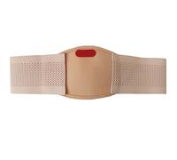 Umbilical Hernia Belt for Men and Women, Abdominal Support Belts, Equipped with 3 Compression Pads, Suitable for Incisional Hernia, Umbilical Hernia, Pre- and Post-Operative(Large)