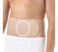 Umbilical Hernia Belt for Men and Women, Abdominal Support Binder with 1 Compression Pad for Naval, Ventral, Incisional Hernias(Yellow,S)