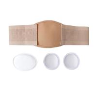 Umbilical Hernia Belt for Men and Women - Navel Ventral Epigastric Incisional and Belly Button Hernias Surgery Brace, Abdominal Binder(70-75cm/27.6-29.5 in)