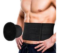 Umbilical Hernia Belt for Men & Women - Adjustable Abdominal Binder with 2 Compression Pads for Belly Button, Ventral, Incisional & Epigastric Hernias, Core Support & Post Surgery Recovery