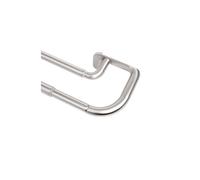 Umbra 1005892-782 0.75 in. Twilight Double Curtain Rod Set 48-88 in. - Matte Nickel