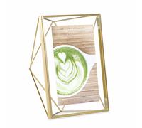 Umbra 313015-221, Steel Prisma Multi-Photo Frame, Brass (Laiton), 5x7