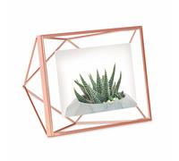 Umbra 313016-880, Steel Prisma Multi-Photo Frame, Copper (Cuivre), 4x6