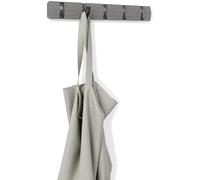 Umbra 5 Flip Wall Mounted Floating Rack - Modern, Sleek, Space-Saving Hanger with Retractable Hooks to Hang Coats, Scarves, Purses and More,