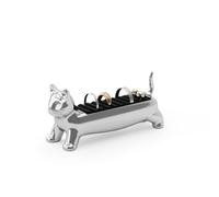 Umbra Ali Cat Ring Holder - Gift for Pet Kitty Kitten Lover - Jewelry Storage, Chrome
