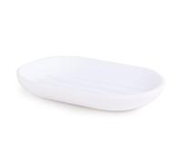 Umbra Bath Touch Soap Dish, Soap Holder, Storage, Soft Touch Dish, Surface White