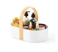 Umbra Bellwood Caddy, Organiser for Kitchen, Bathroom and Office, White/Natural