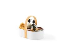 Umbra Bellwood Pantry Organizer Collection White & Natural Recycled Plastic