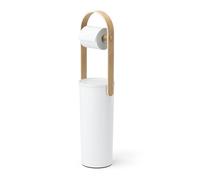 Umbra Bellwood Toilet Paper Stand Holder with Reserve Storage Compartment for 3 Rolls