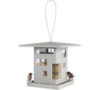 Umbra Bird Cafe Bird Feeder, Seed Dispenser with Modern House Design, for Outdo