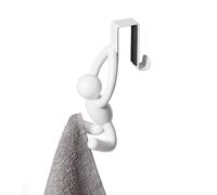 Umbra Buddy Over the Cabinet Hook, Set of 2, White