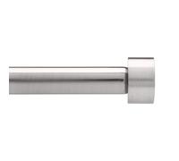 Umbra Cappa, ” Adjustable Curtain Rod for Windows - 36 to 72” Drapery Rod, Nickel (244993-411-REM)