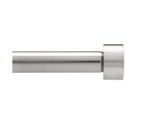 Umbra Cappa, ” Adjustable Curtain Rod for Windows - 36 to 72” Drapery Rod, Nickel (244993-411-REM)