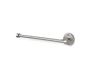 Umbra Cappa Wall Mount Paper Towel Holder - for Horizontal, Vertical and Under the Cabinet Mount, Nickel 1009237-410