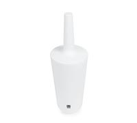 Umbra Corsa Toilet Brush, White, 10.08 x 10.08 x 32.72 cm