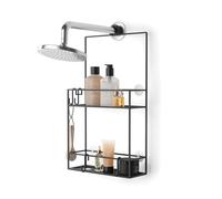 Passend zum Cubiko Spiegelschrank gibt es jetzt den Cubiko Shower Caddy von Umbra , in dem Sie Duschutensilien verstauen können. Die Haltevorrichtung besteht aus beschichtetem Metall. Die Befestigung ist denkbar einfach, denn Cubiko Shower wird einfach über die Duschkopfvorrichtung oder ein Duschwandelement gehängt. Zusätzlich zu den zwei Abstellflächen , die zum Wasserablauf aus perforiertem Metall bestehen, werden S-Haken mitgeliefert, an denen sich Duschschwämme oder ähnliches aufhängen lassen. Bestellen Sie den praktischen Cubiko Shower Caddy von Umbra am besten gleich hier im Onlineshop . Design by Wesley Chau. Hinweis: Dieser Artikel ist ein Einzelstück. Als Einzelstücke verkaufen wir ungebrauchte und neuwertige Artikel, die KEINE Beschädigungen aufweisen. Das können zum Beispiel Auslaufmodelle, Restposten oder Retourenartikel sein. Da die Artikel zudem oft nur in begrenzter Stückzahl vorhanden sind, sind sie für den Zwischenverkauf vorbehalten. Einzelstücke sind wie alle Designerschnäppchen vom Umtausch ausgeschlossen.