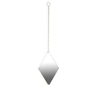Umbra Dima Mirrors, Trio of Decorative Diamond Shaped Mirrors for Wall - Apartment Décor/Wall Art, Copper, Set of 3,29 x 18 x 1.5 cm