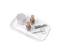 Umbra Droplet Tray Jewelry Display/Holder, Bathroom Accessory/Amenity Holder Clear Acrylic, Looks Like Glass