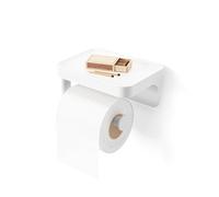 Umbra Flex Adhesive Toilet Paper Holder & Shelf