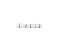 Umbra Flip 5-Hook Wall Mounted Coat Rack, Modern, Sleek, Space-Saving Coat Hanger with 5 Retractable Hooks to Hang Coats, Scarfs, Purses and More